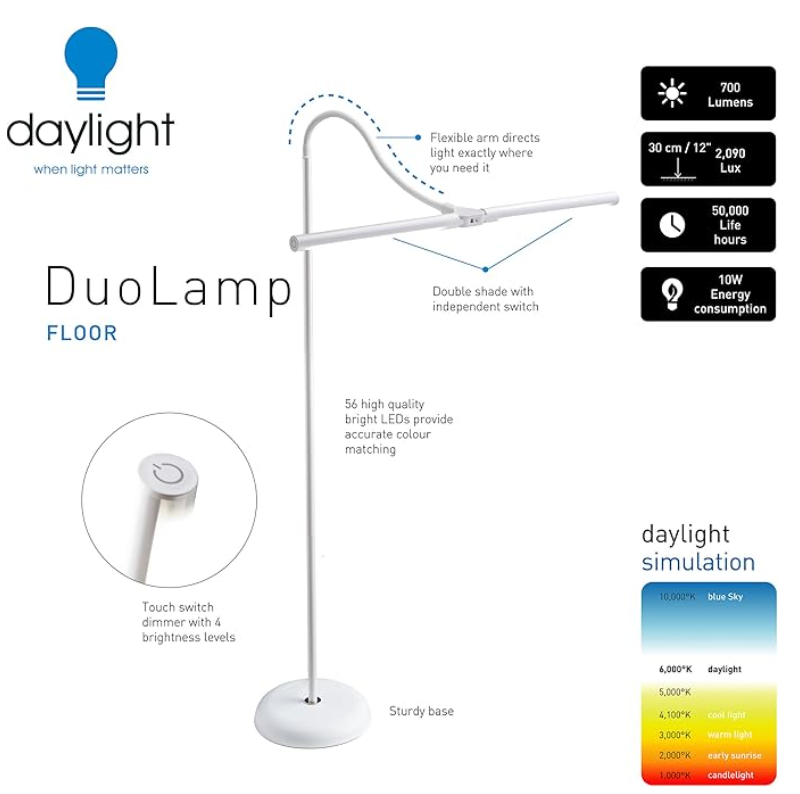Duo Floor Lamp - Daylight
