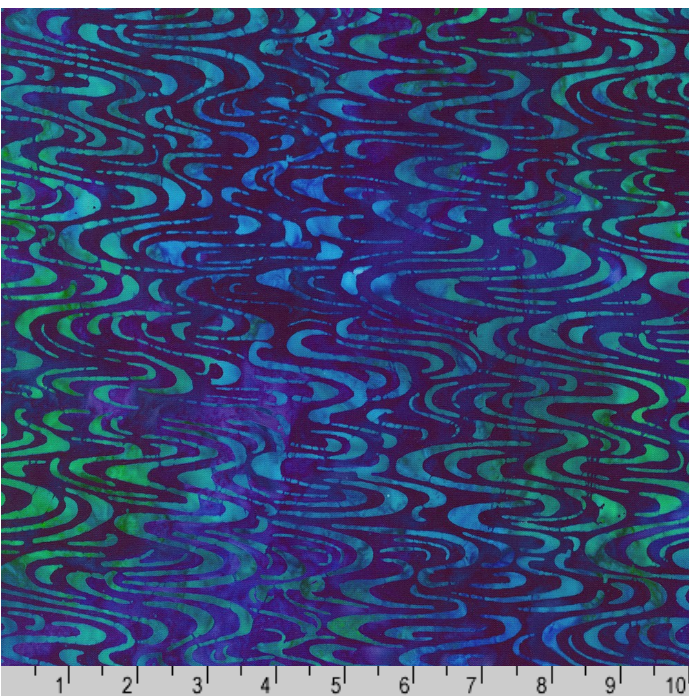 Totally Tropical Artisan Batiks - Ocean 21317-59 by Robert Kaufman