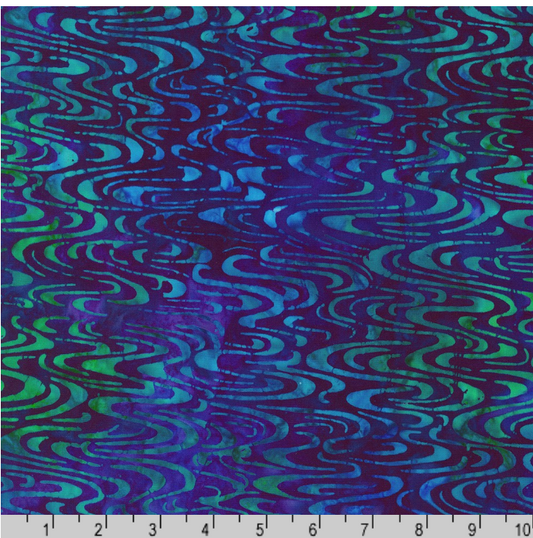 Totally Tropical Artisan Batiks - Ocean 21317-59 by Robert Kaufman