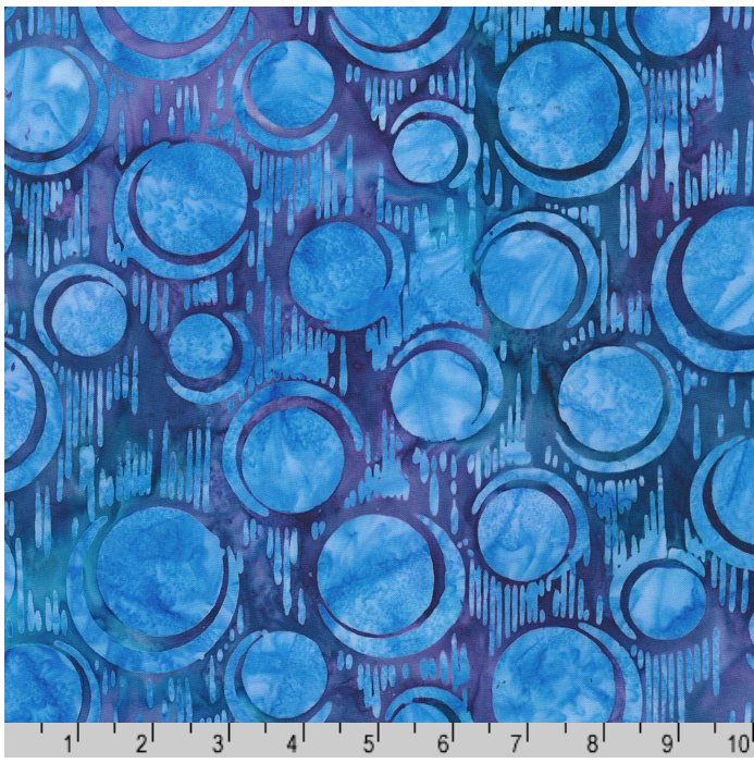 Artisan Batiks - Bubble Blues 21247-59 Ocean by Robert Kaufman