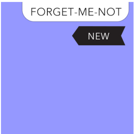 Colorworks Premium Solids - Forget Me Not 9000-820 by Northcott