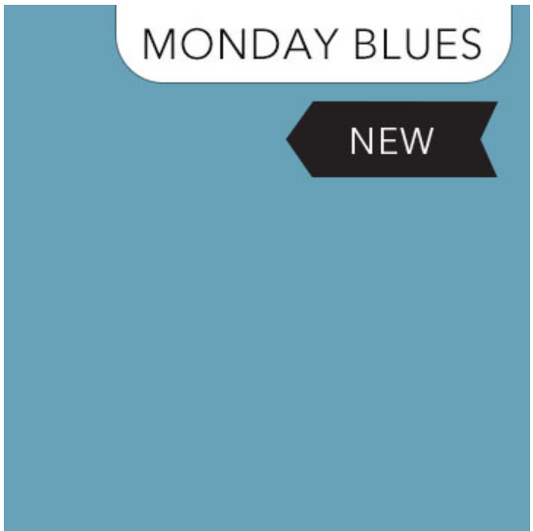 Colorworks Premium Solids - Monday Blues 9000-425 by Northcott