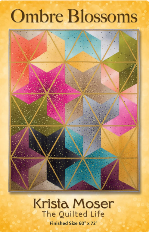Ombre Blossoms Quilt Pattern by Krista Moser-The Quilted Life