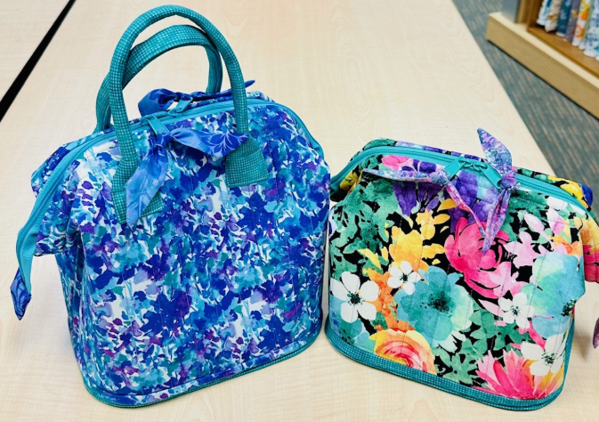 Aunties Two Patterns - Mini Poppins Bags
