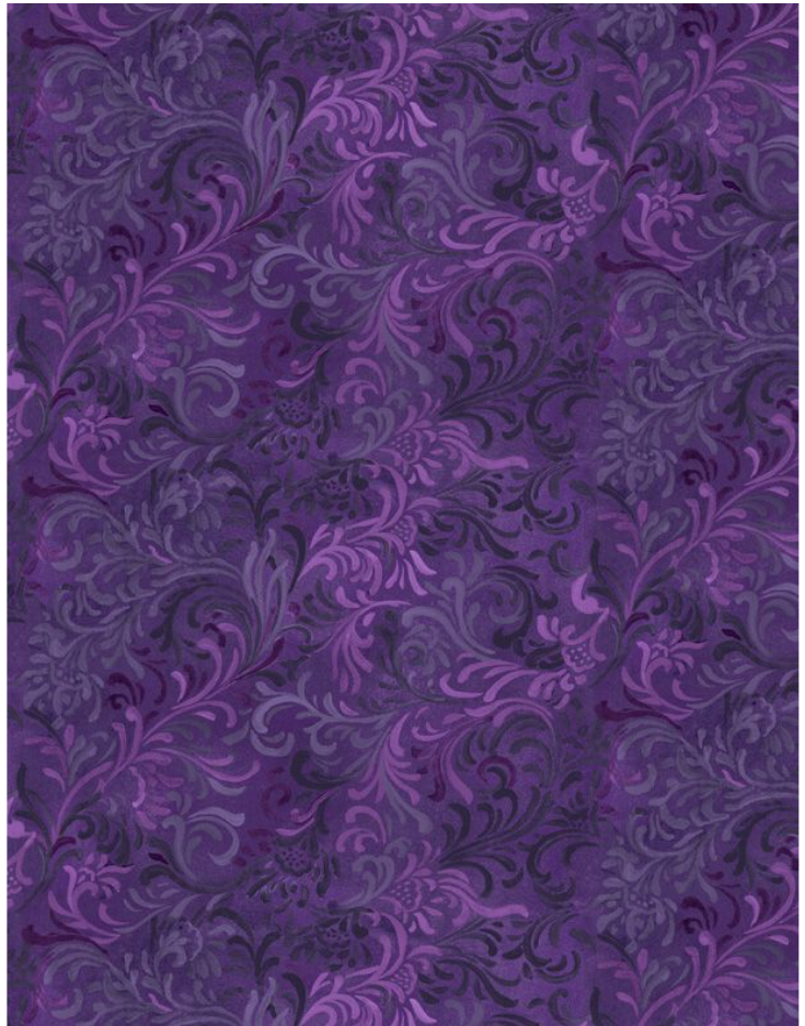 Essentials - Embellishment Purple 51000-664 by Wilmington Prints