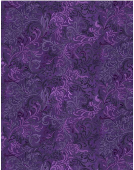 Essentials - Embellishment Purple 51000-664 by Wilmington Prints