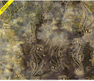 Tropical Batiks - Sea Creature BTM9200-ESPR-D by Michael Miller