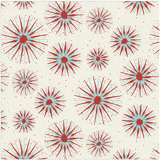 Retro Hoho - Pom Poms by Renee Nanneman A 573-L by Andover Fabrics