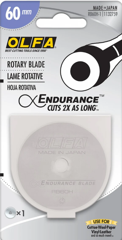 Olfa - 60mm Endurance Blade Pkg of 1