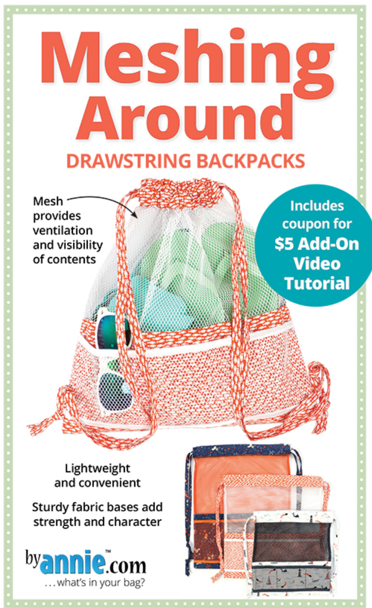 Meshing Around Organizer & Carrier Pattern by Annie