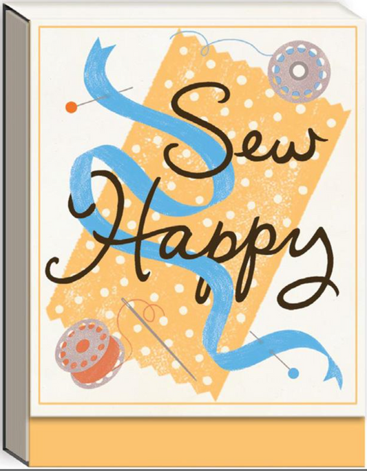 Notepad by MODA  "Sew Happy"