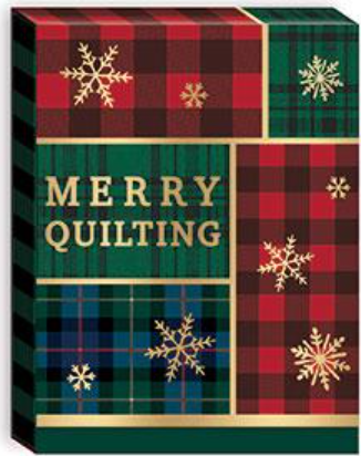 Notepad by MODA - Merry Quilting-Plaid
