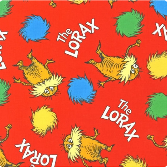 The Lorax - from The Dr. Seuss Enterprises Collection 11837 by Robert Kaufman Fabrics