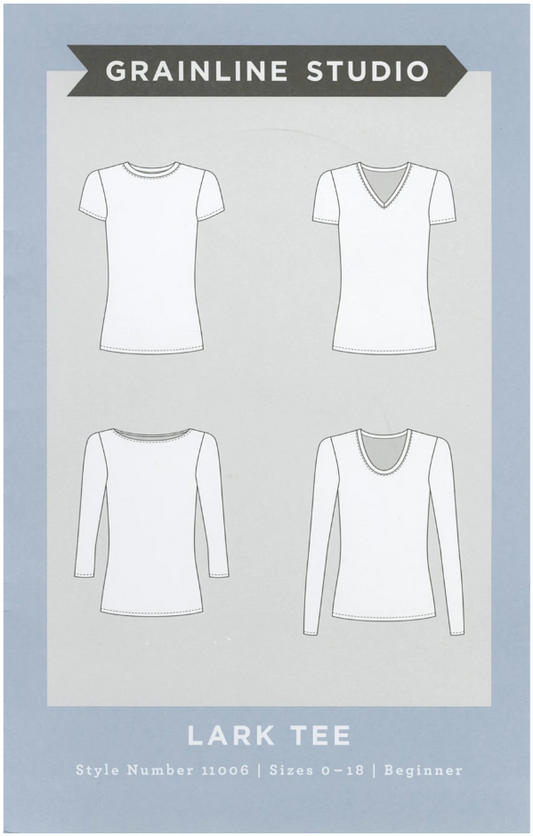 Lark Tee Sizes 0-18 by Grainline Studio
