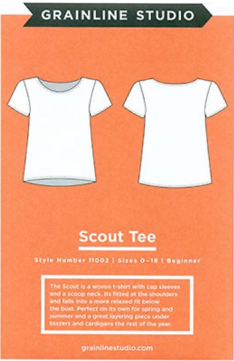 Scout Tee Size 0-18 by Grainline Studio
