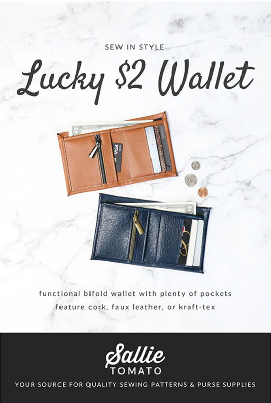 Lucky $2  Wallet by Sallie Tomato