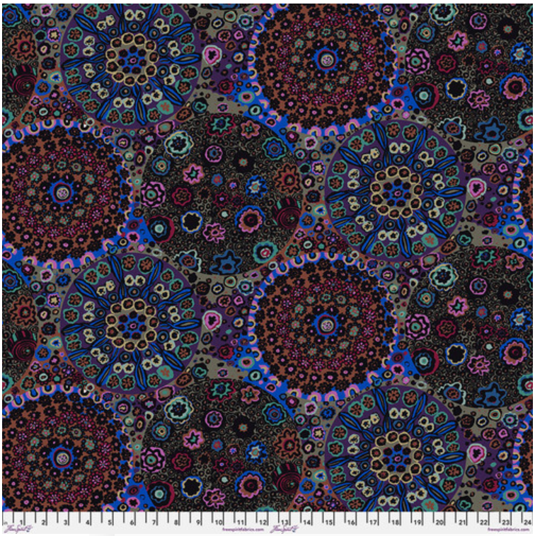 Kaffe Fassett Classics - Millefiore Dark PWGPO92 by Free Spirit