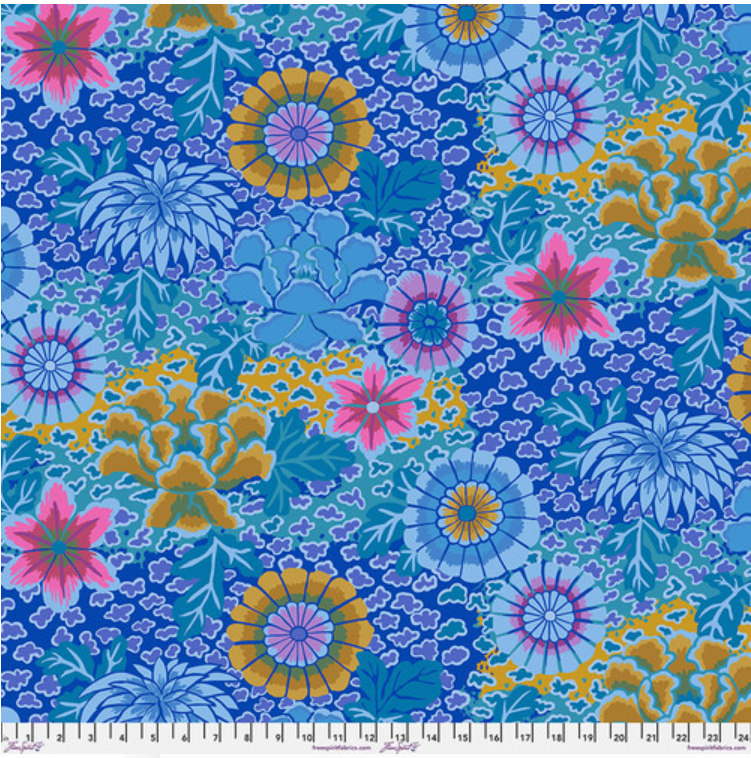 Kaffe Fassett Classics - Dream Blue PWGP148 by Free Spirit