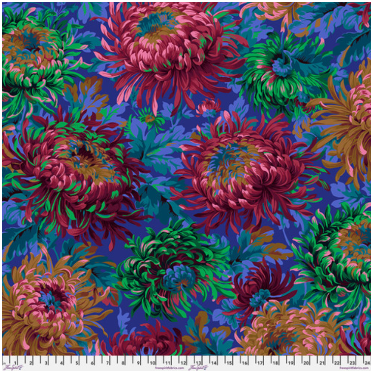 Kaffe Fassett Classics - Shaggy Cobalt PWPJ072 by Free Spirit