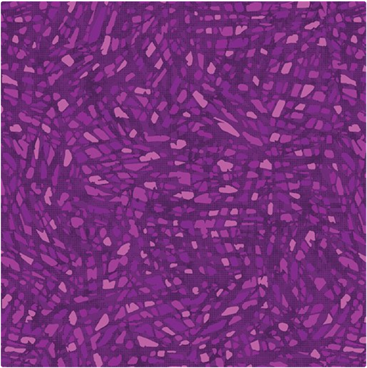 Parrot Habitat - Colour Prism Fuchsia 16183-26 by Benartex
