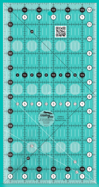 Creative Grids - CGR612 6 1/2 x 12 1/2 Ruler