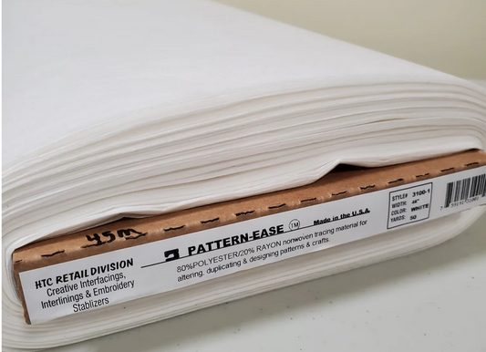 Pattern Ease-Nonwoven Tracing Material for Duplicating & Designing Patterns & Crafts
