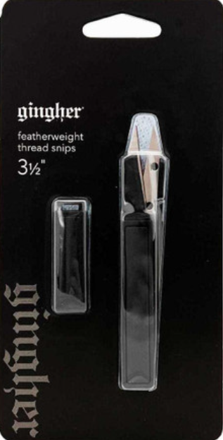 Gingher Featherweight Thread Snips 3 1/2" with Cover