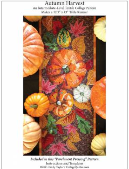 Autumn Harvest Pattern, Instructions and Templates by Emily Taylor