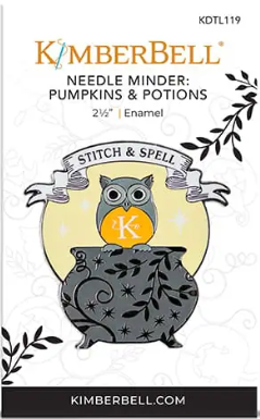 Needle Minder - Pumpkins & Potions 2 1/2" Enameled