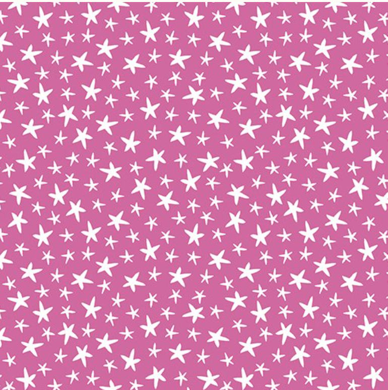 Dreamers - Star Dreaming Pink by Benartex