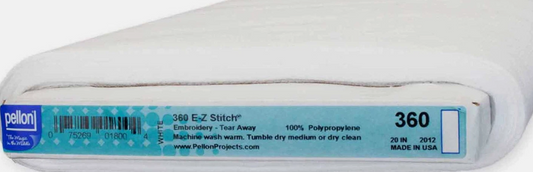 Pellon - 360 EZ Stitch Embroidery Tear Away 20" Wide