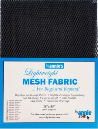 Lightweight Mesh Fabric by Annie's - Navy