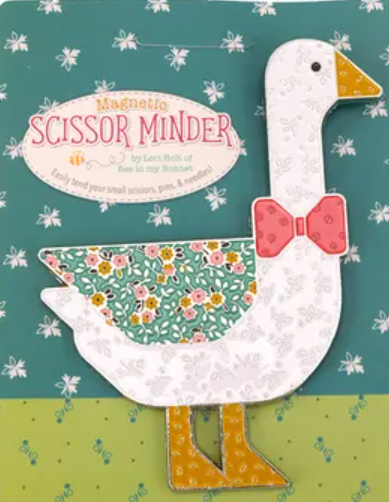 Magnetic Scissor Minder - Gentler Times Goose - Lori Holt of Bee in my Bonnet