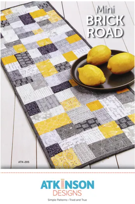 Mini Brick Road Pattern by Atkinson Designs