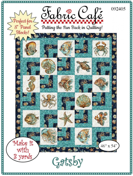 Fabric Cafe - Gatsby - 3 Yard Quilt 0