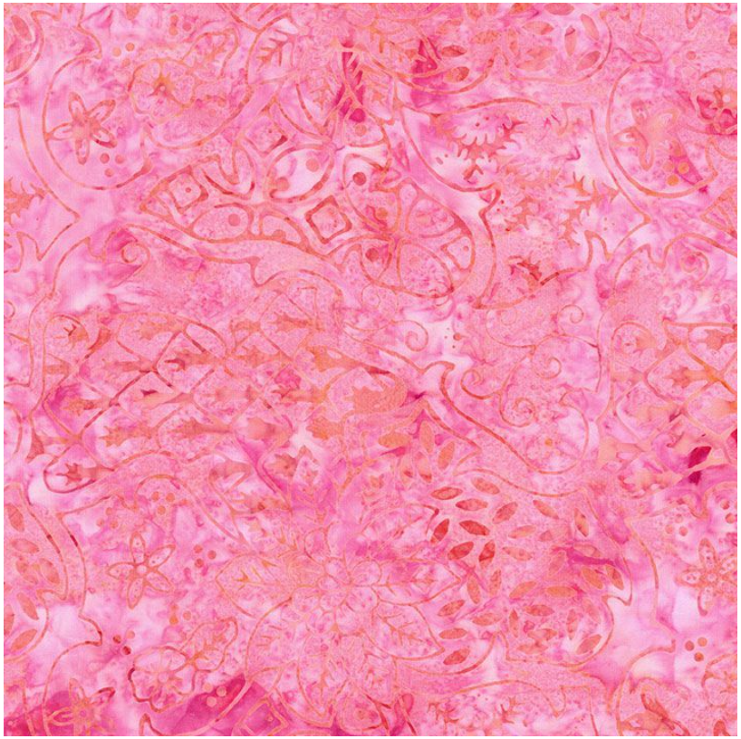 Tonga Batiks - Wallpaper Floral Rosette B3703 by Timeless Treasures