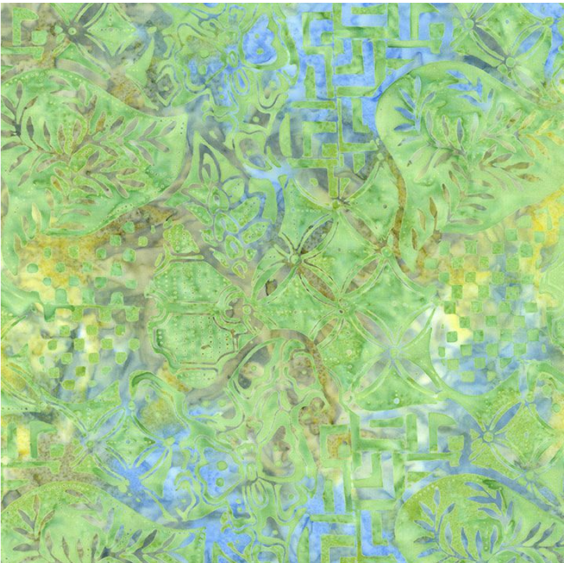Tonga Batiks - Pond Limelight B7166 by Timeless Treasures