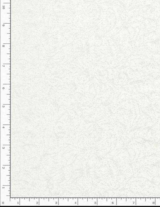 White Textured Metallic Pearle - CMB161 by Timeless Treasures