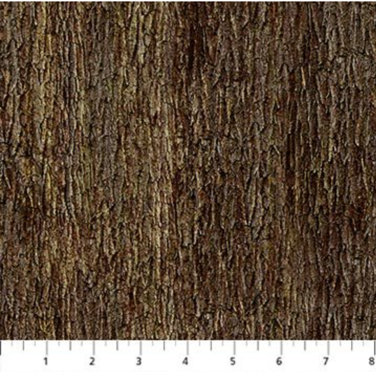 Naturescapes Basics - Tree Bark Brown CA01266 by Northcott