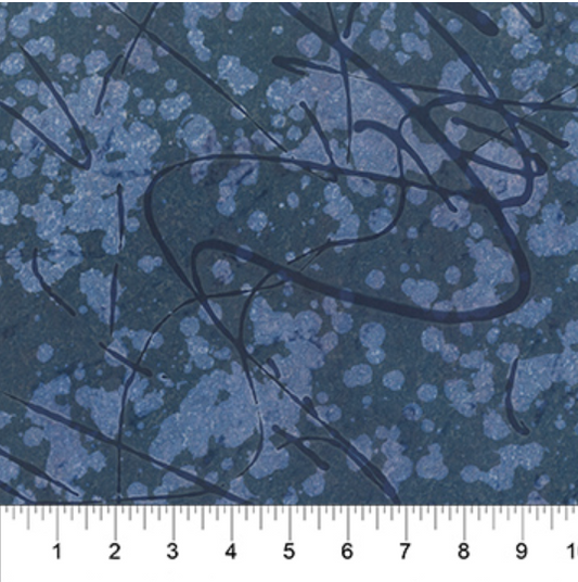 Drop Cloth - Gray 83096-93 by Banyan Batiks