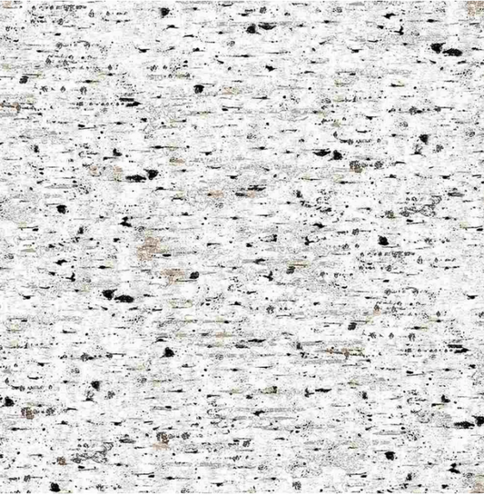 Winter - Birch Tree Bark CD1646 Natural by Timeless Treasures