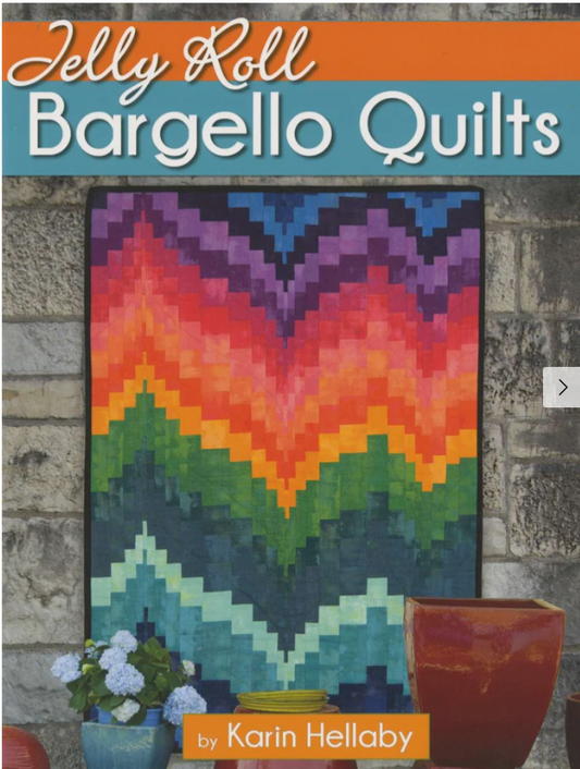 Jelly Roll Bargello Quilts by Karin Hellaby