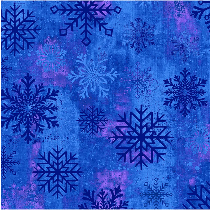 108" Snowburst 8398-77 Admiral Snowflake by Studio E Fabrics