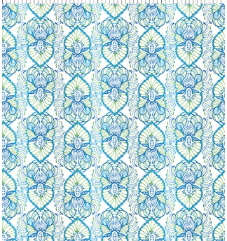 onders of the Ocean - Abstract by Jason Yenter for In the Beginning Fabrics