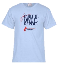 All New England Shop Hop Tee Shirts 2025 Size Large