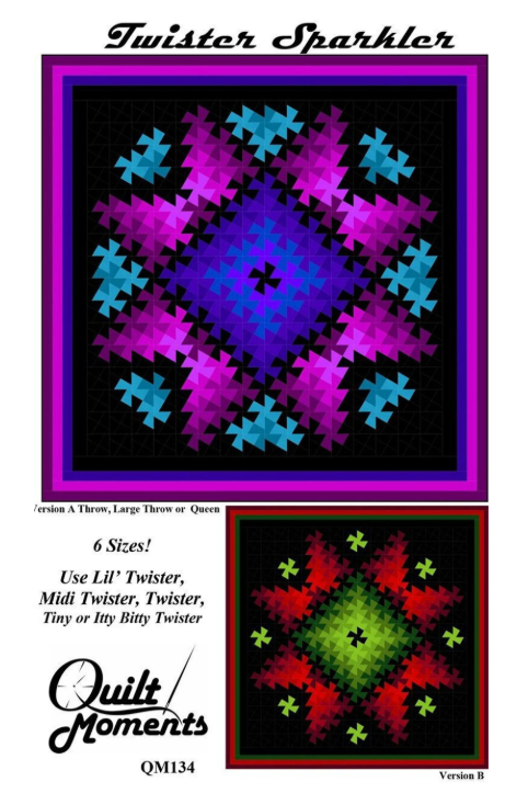 Twister Sparker Pattern by Quilt Moments