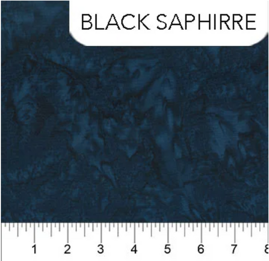 Banyan Shadows - Black Sapphire 81300-480 by Banyan Batiks - Northcott