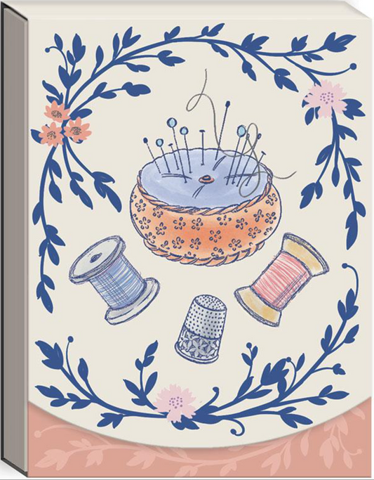 Notepad by MODA - Botanical Collection - Pincushion/Notions