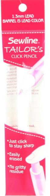 Sewline Fabric Pencil - 1.3mm White