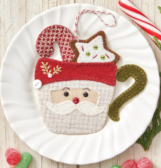 Saint Nick Cocoa Mug Ornament by Buttermilk Basin